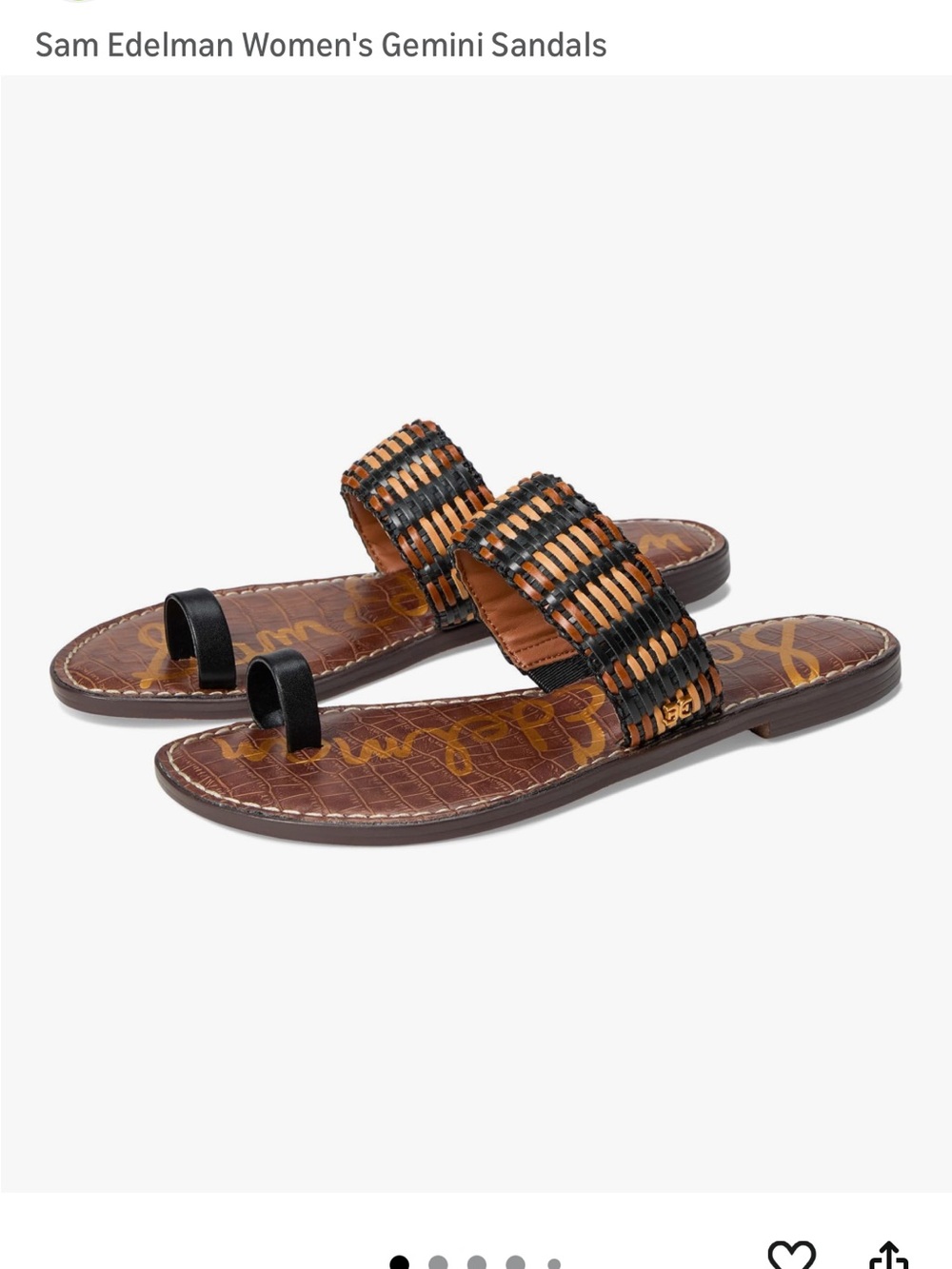 Sam Edelman Women's Gemini Flat Sandals